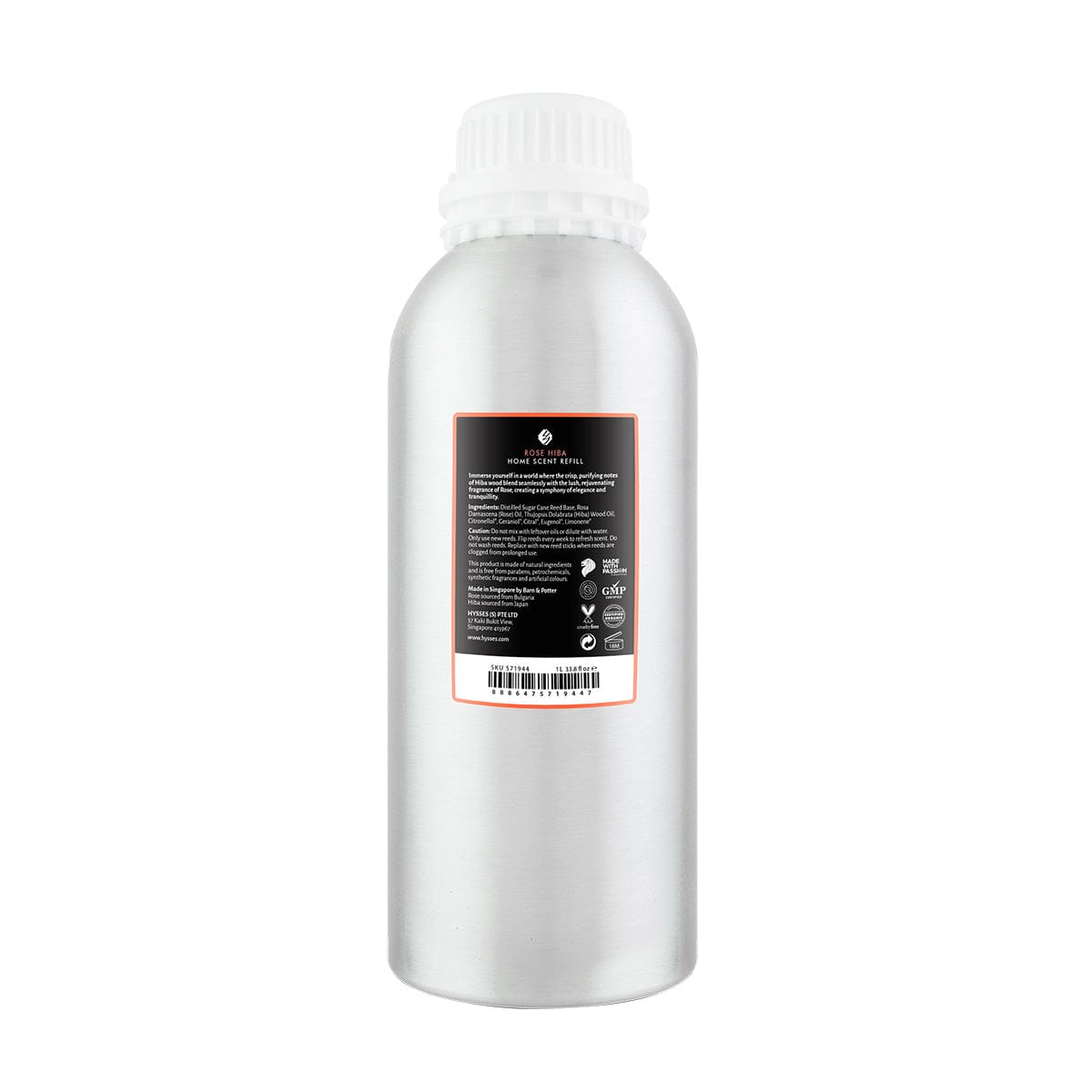 Hysses Singapore Home Scents Refill Home Scent Rose Hiba
