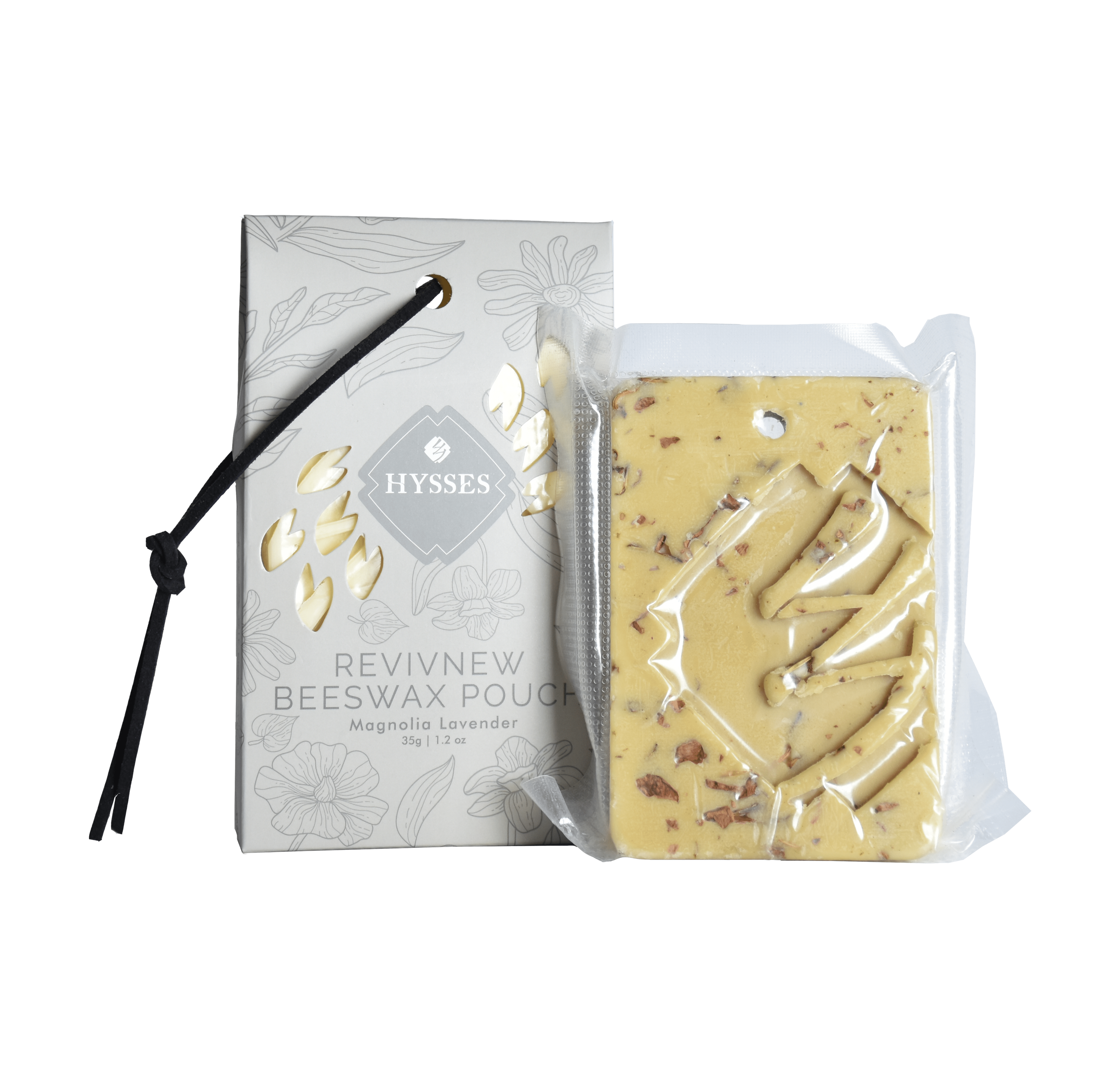 Hysses Home Scents RevivNew Beeswax Pouch, Magnolia Lavender