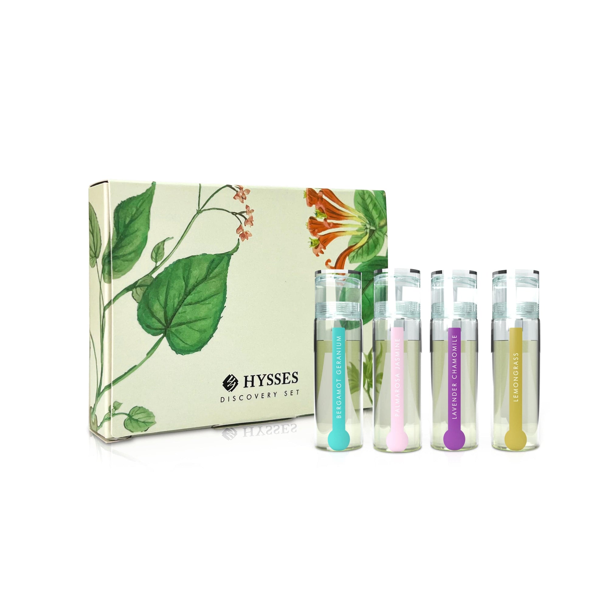 Hysses Home Scents Sample, Room Scent Gift Set of 4