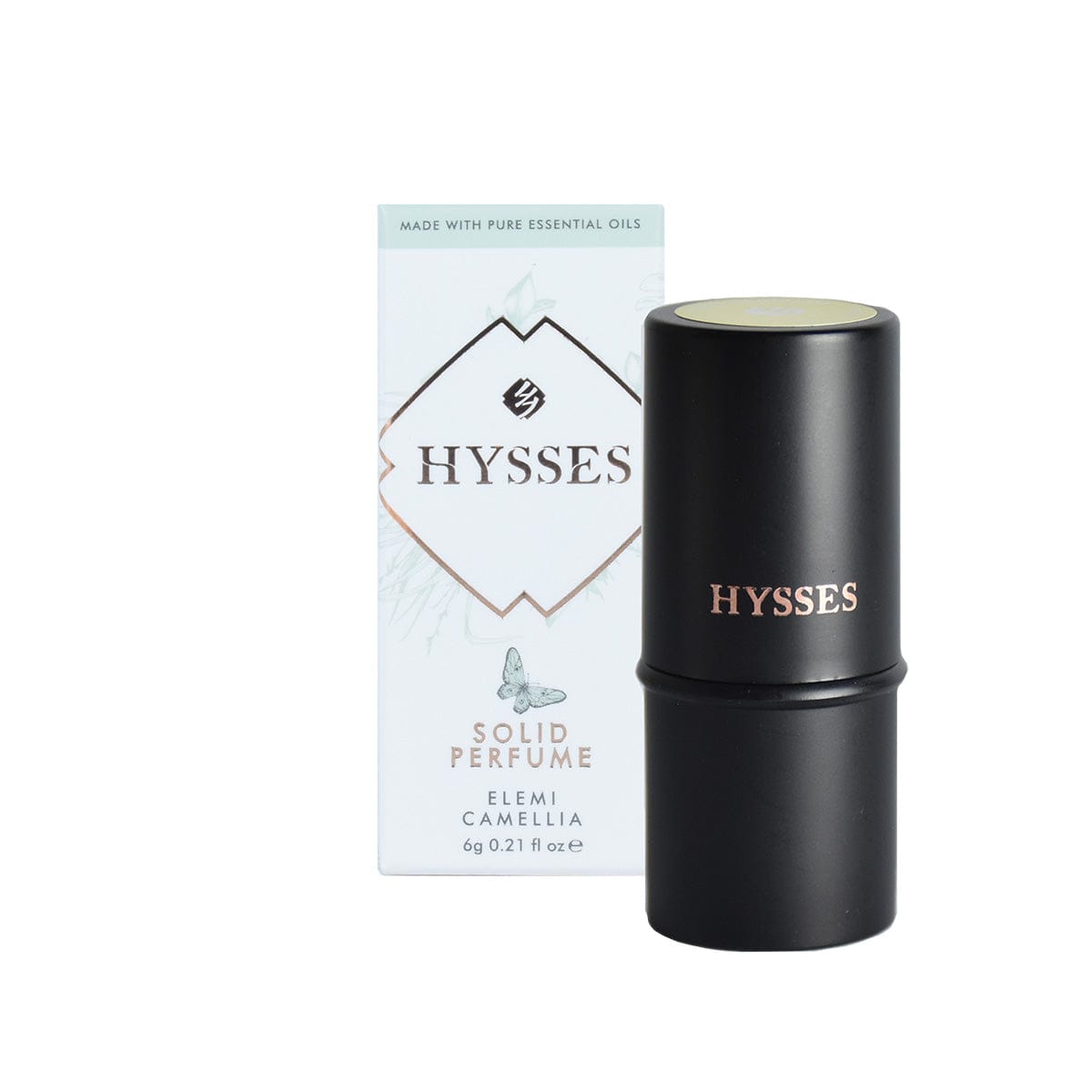 Hysses Singapore Perfume Solid Perfume, Elemi Camellia 6g