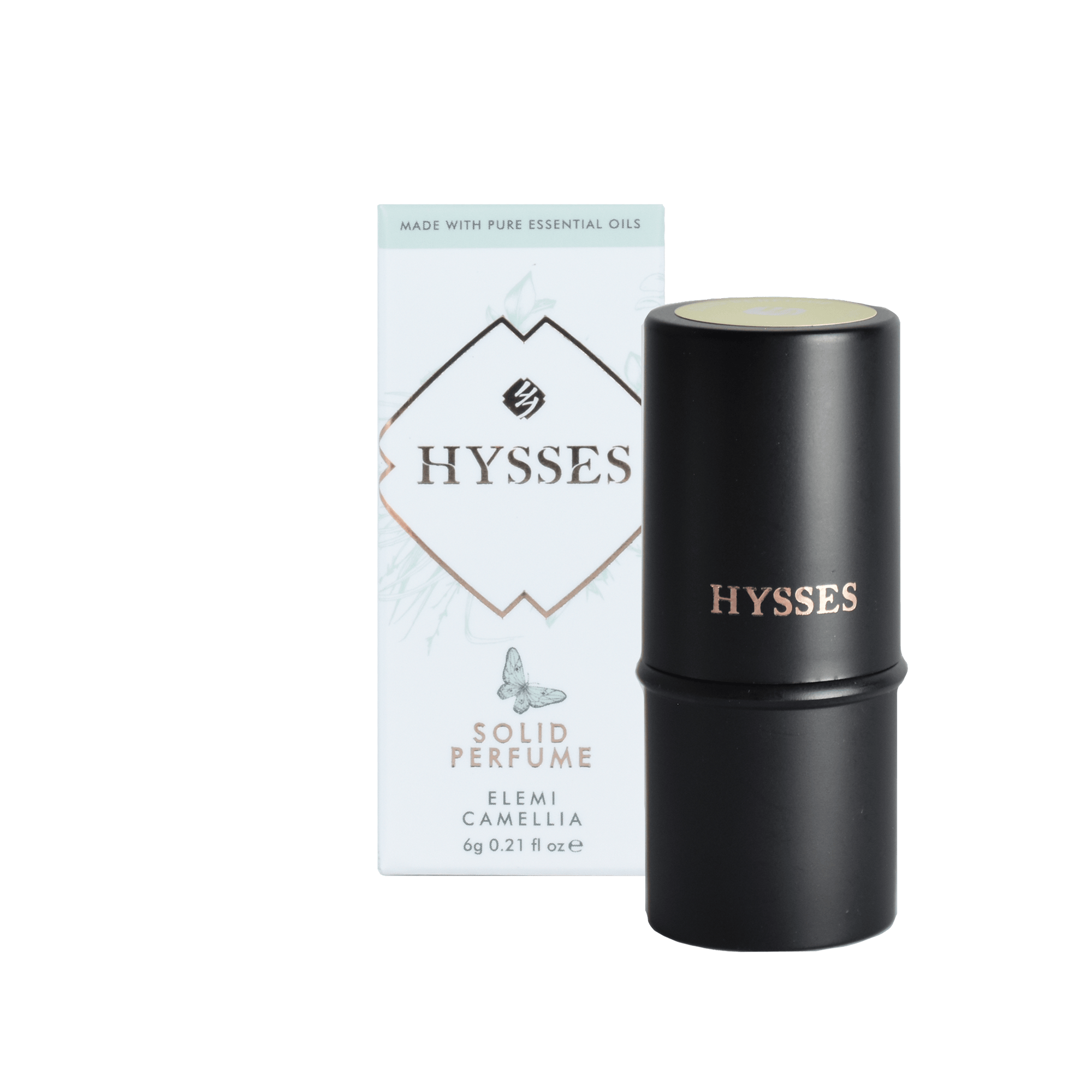 Hysses Singapore Perfume Solid Perfume, Elemi Camellia 6g