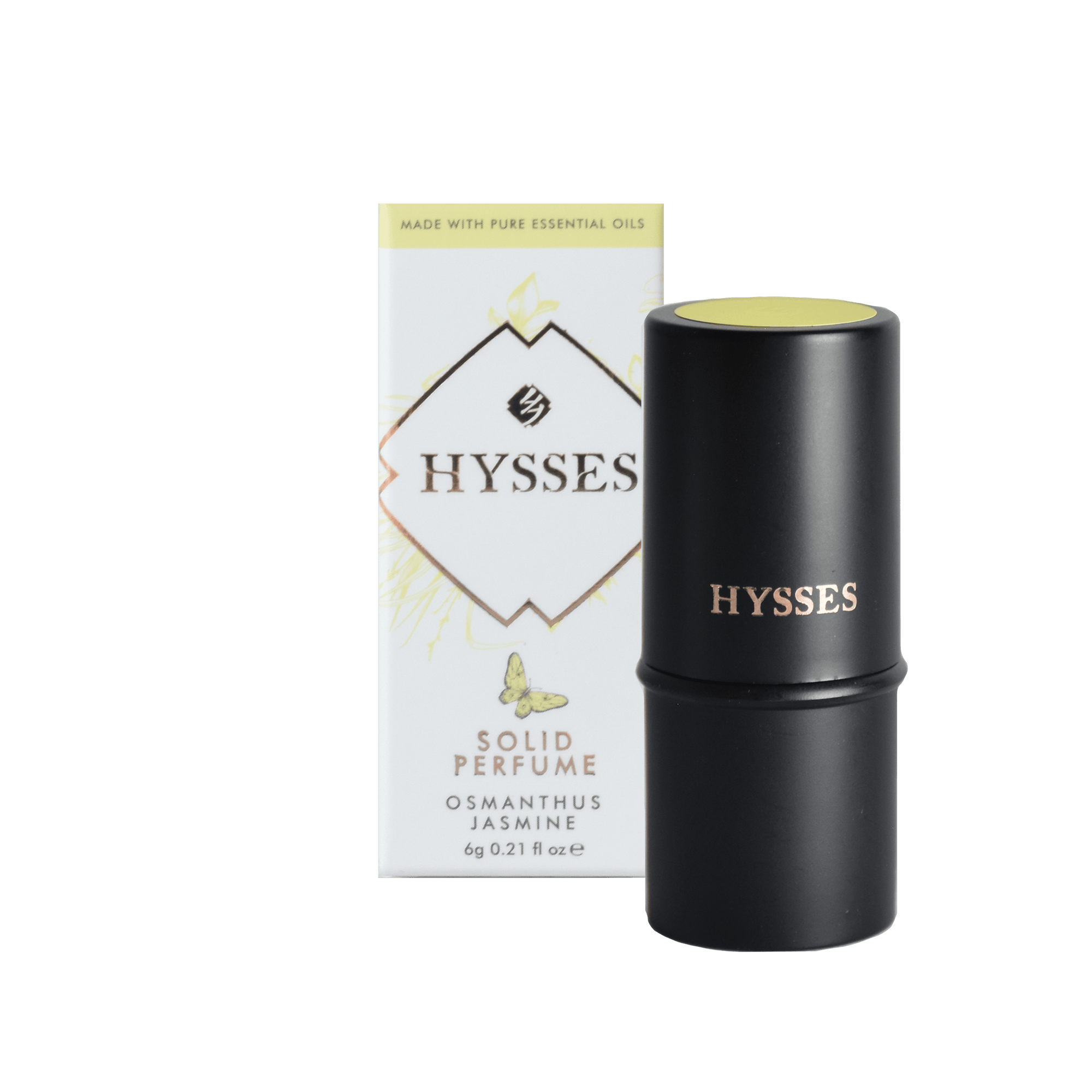 Hysses Singapore Perfume Solid Perfume, Osmanthus Jasmine 6g