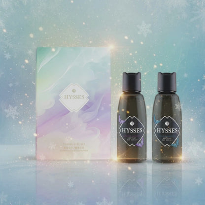 Gift Set Of 2 Hand Cream & Sanitiser, Orchid Ambrette, 25g/65ml