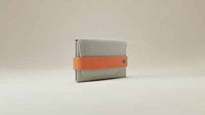 Travel Pouch, Olive Orange