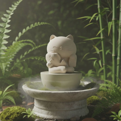 Clay Diffuser Ryoshi Cat