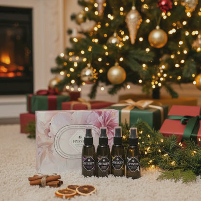 Gift Set Of 4 Room Scent, 65ml (Rose Hiba, Yuzu Vetiver, Bergamot Jasmine & Orchid Ambrette)