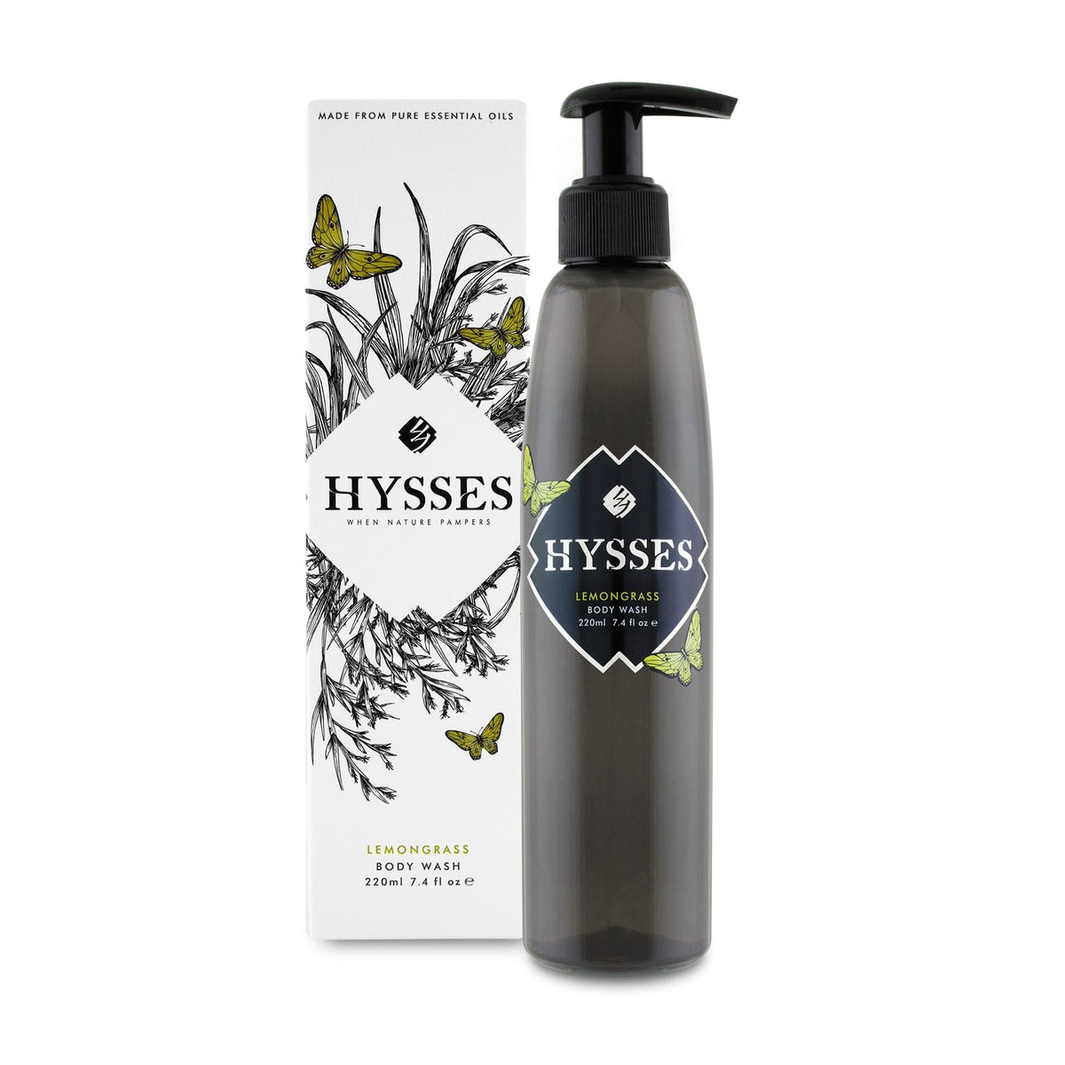 Hysses Body Care 220ml Body Wash Lemongrass