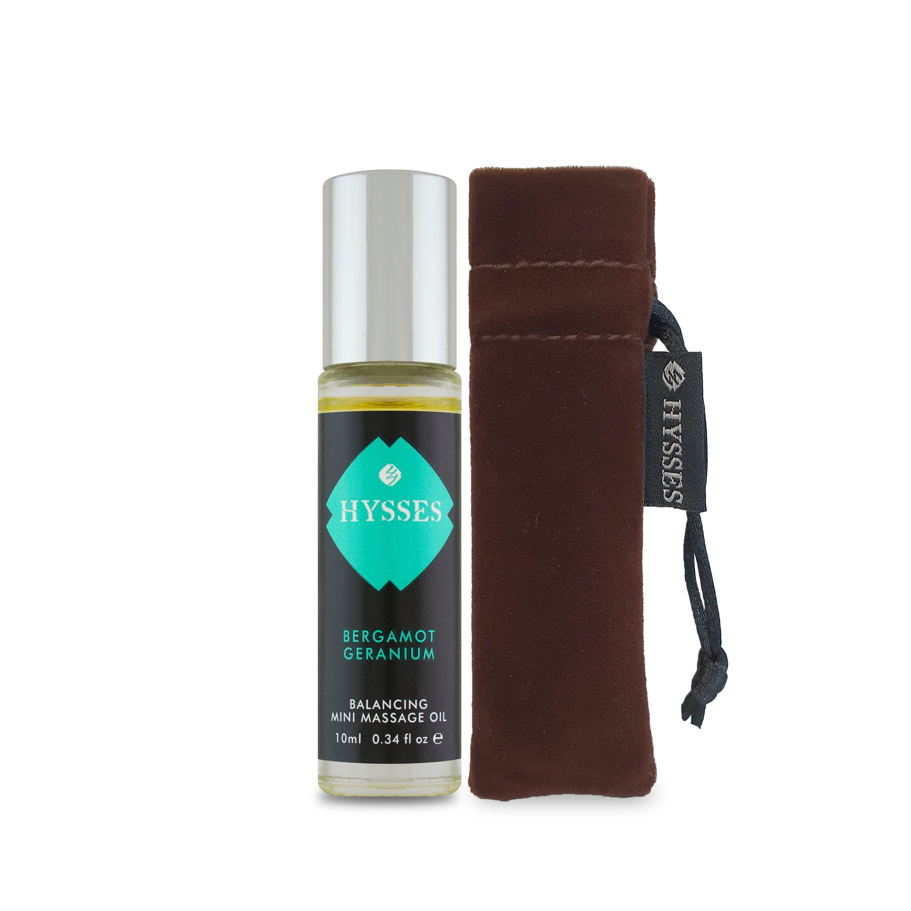 Hysses Body Care Mini Massage Oil Bergamot Geranium