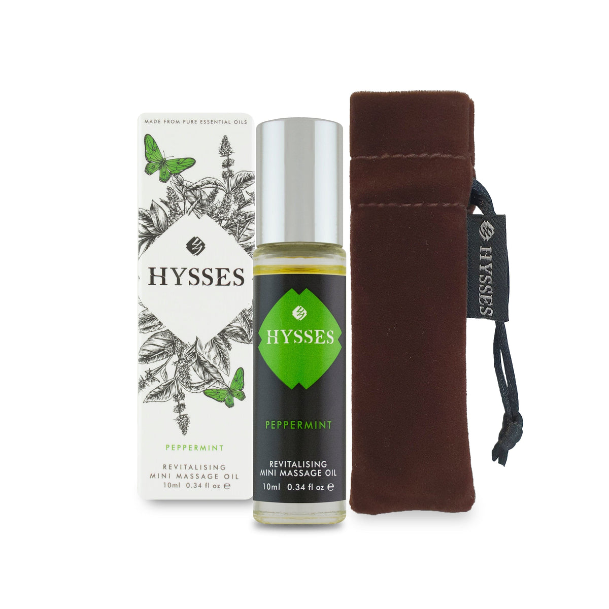 Hysses Body Care Mini Massage Oil Peppermint