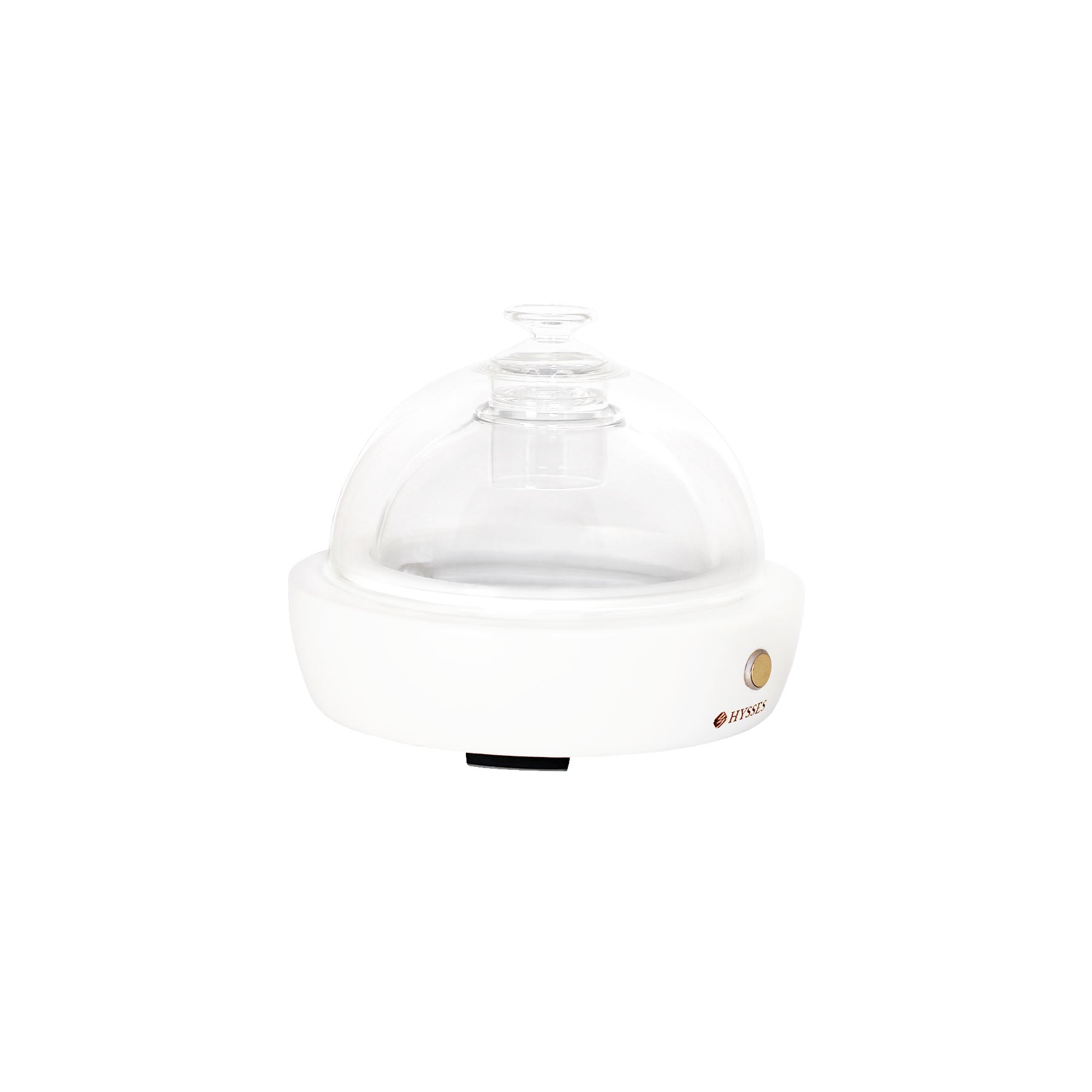 Hysses Burners/Devices White Ultrasonic Water Mist, Dome
