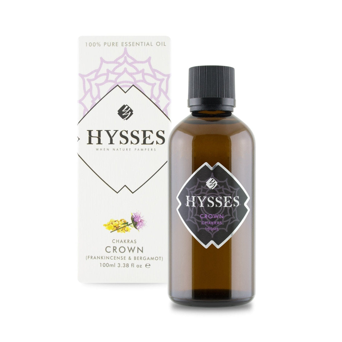Hysses Essential Oil Chakras, Crown