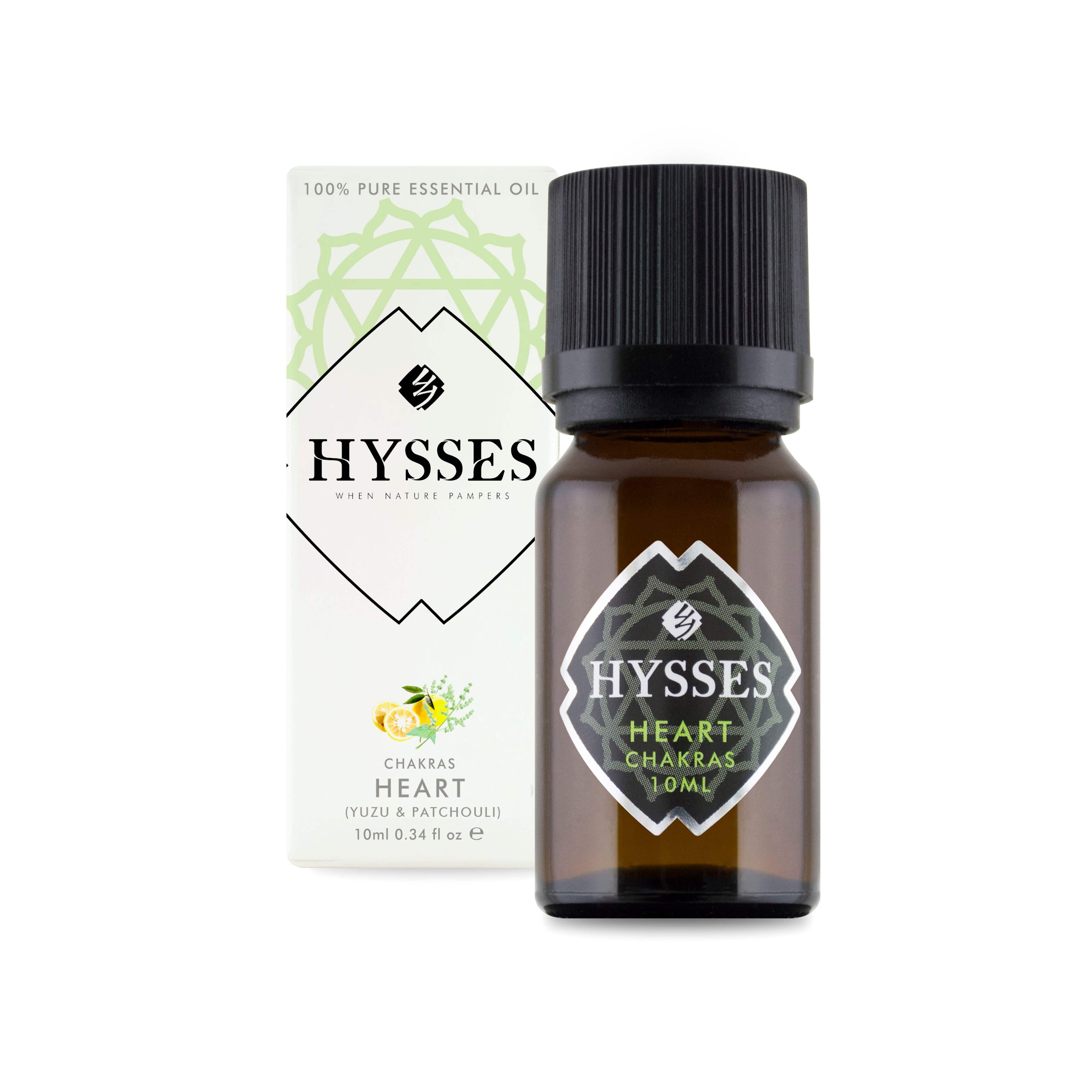 Hysses Essential Oil Chakras, Heart