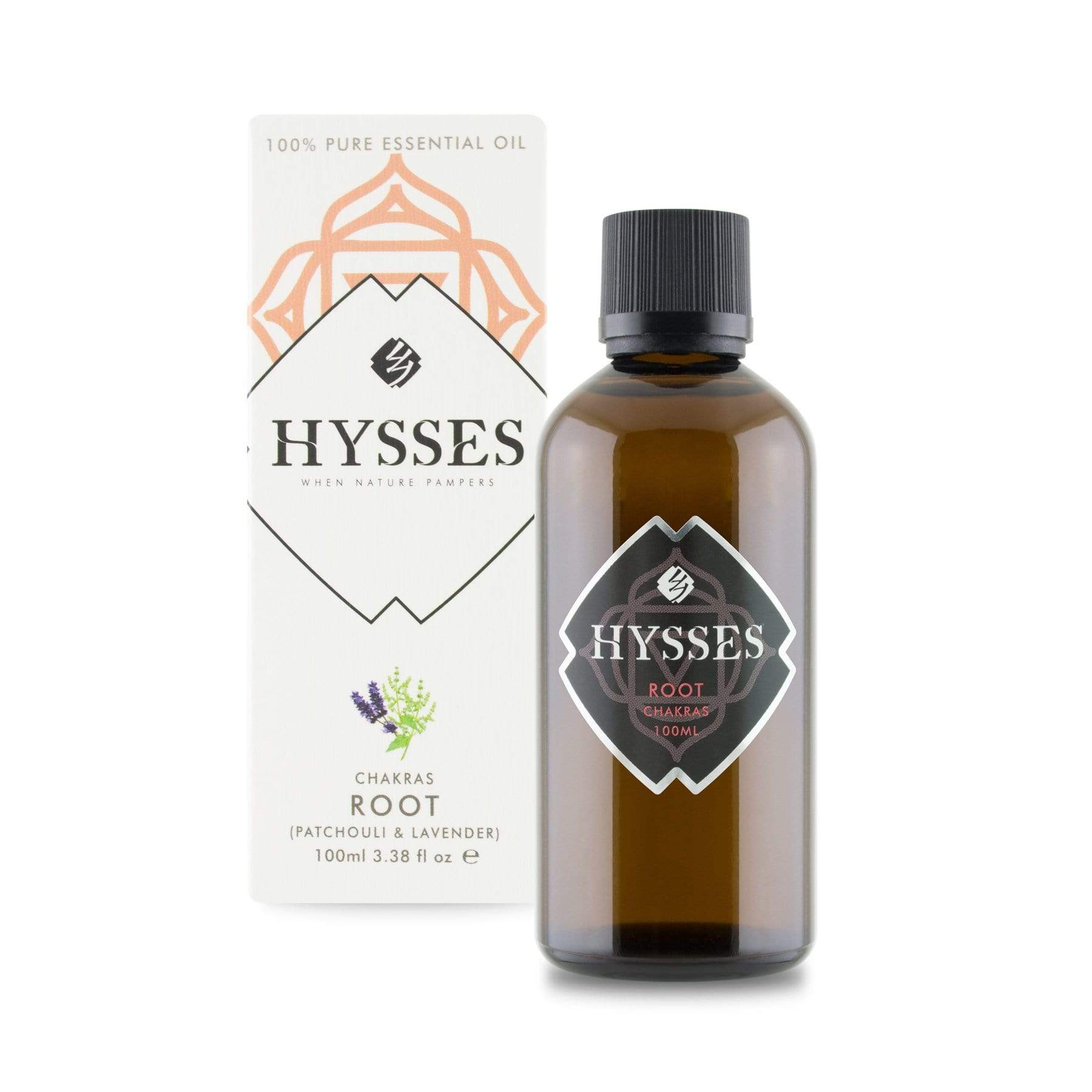 Hysses Essential Oil 100ml Chakras, Root