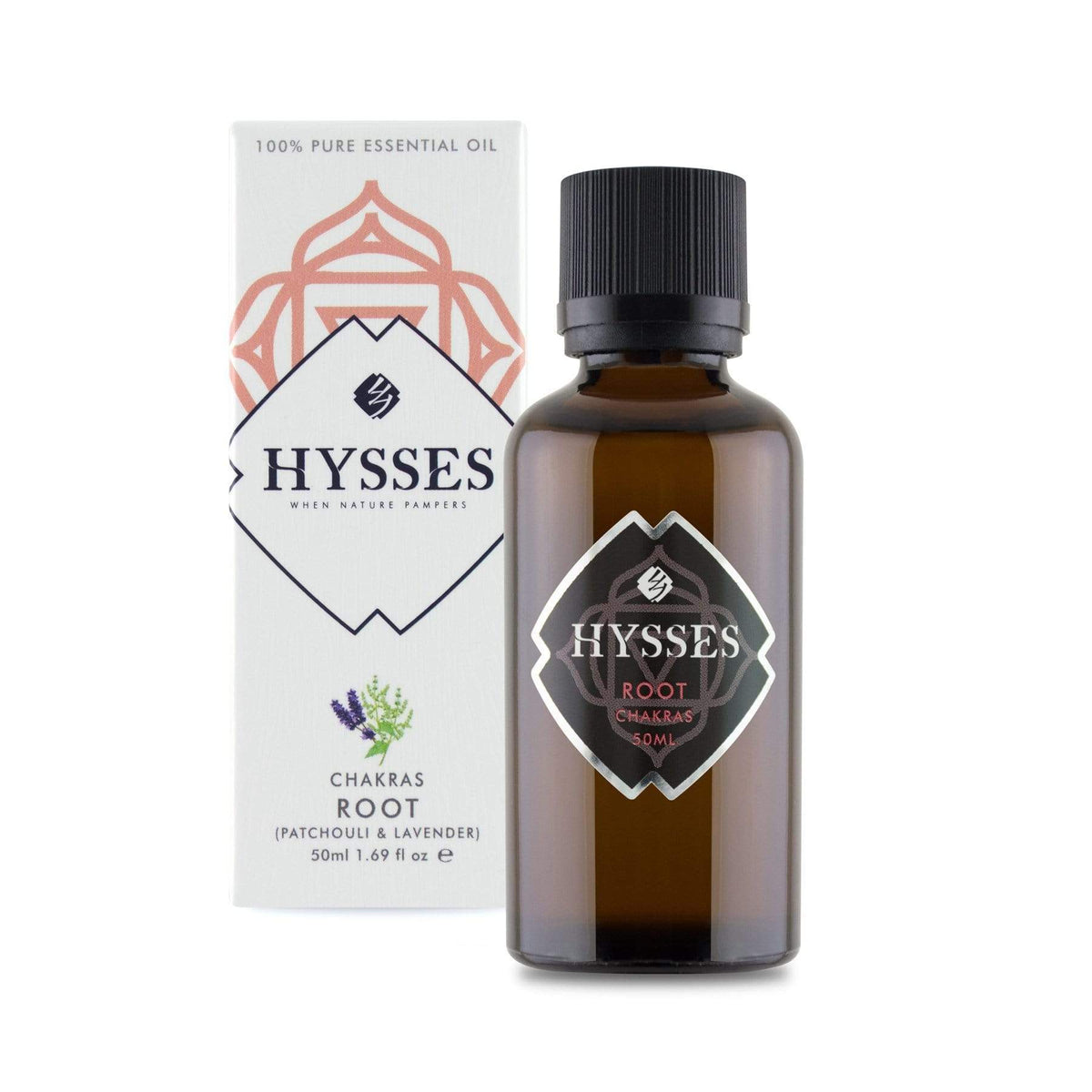Hysses Essential Oil 50ml Chakras, Root