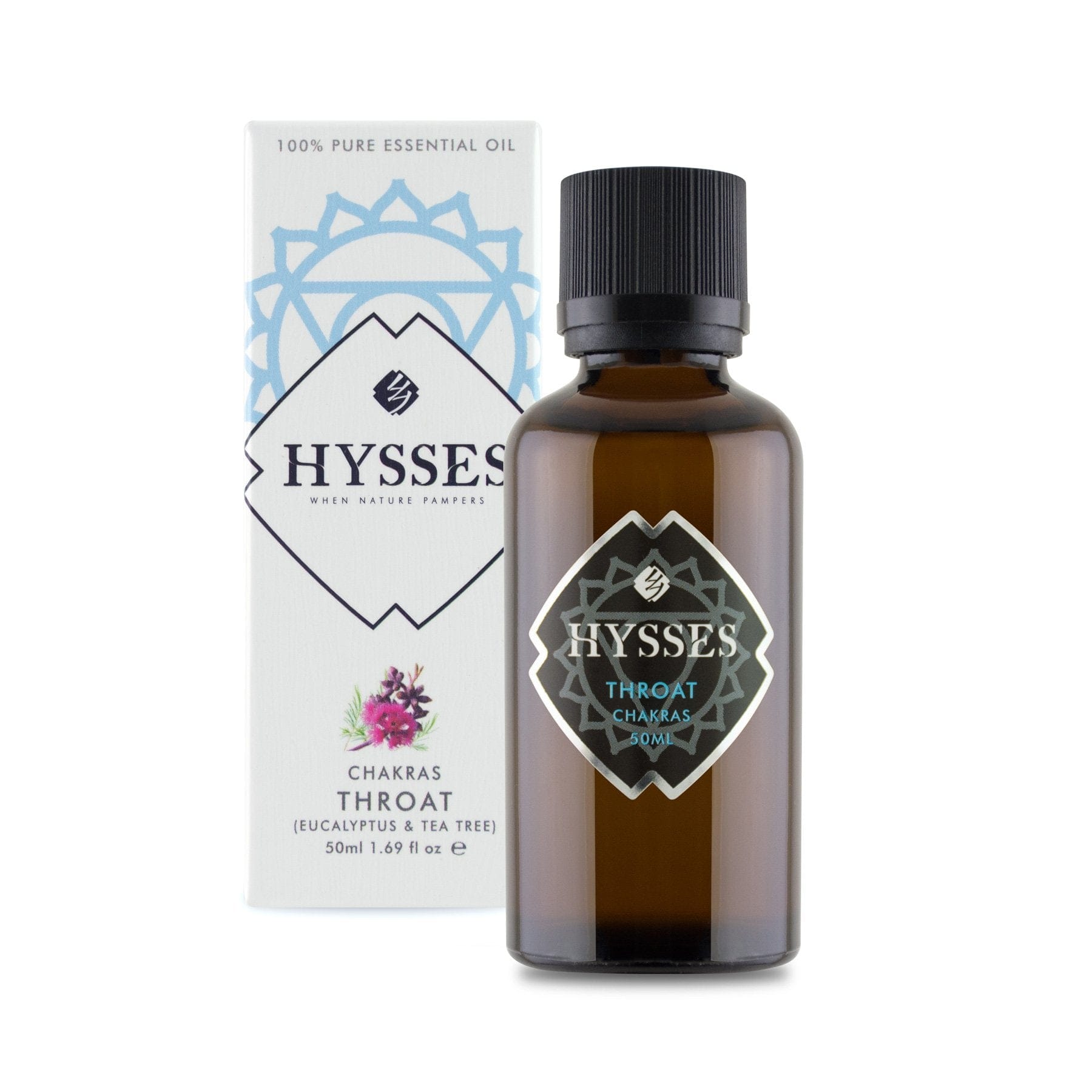 Hysses Essential Oil Chakras, Throat