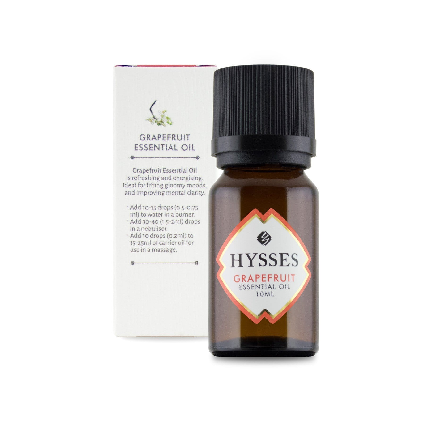 Hysses Essential Oil 10ml Essential Oil Grapefruit, 10ML