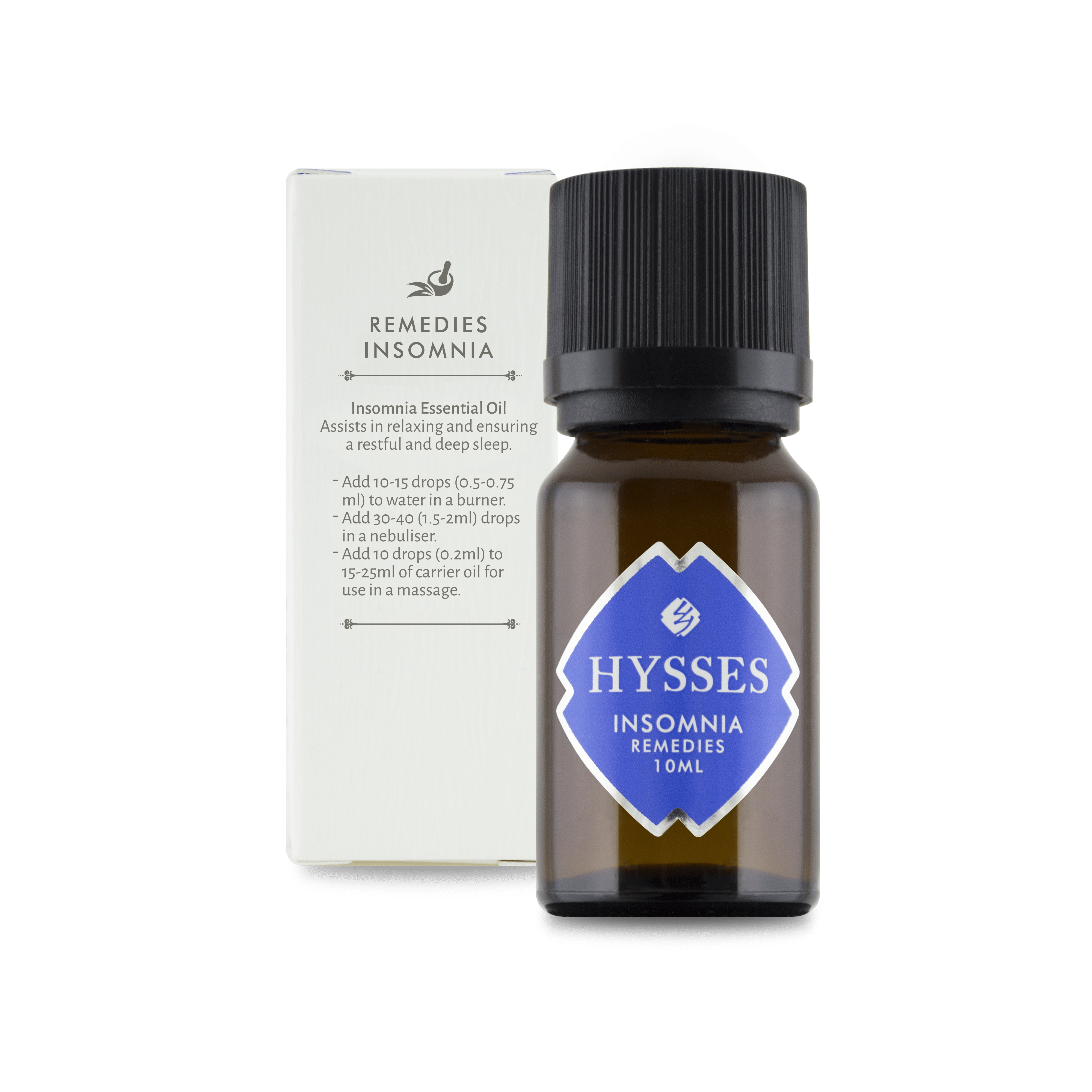 Hysses Essential Oil Remedies, Insomnia (Lavender & Sandalwood)