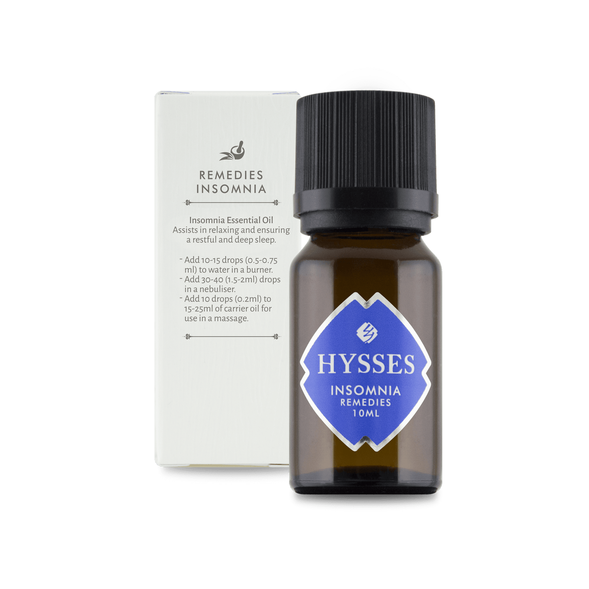 Hysses Essential Oil Remedies, Insomnia (Lavender &amp; Sandalwood)
