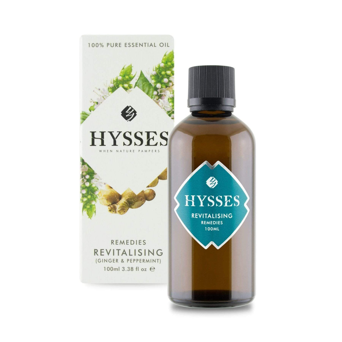 Hysses Essential Oil 100ml Remedies, Revitalising
