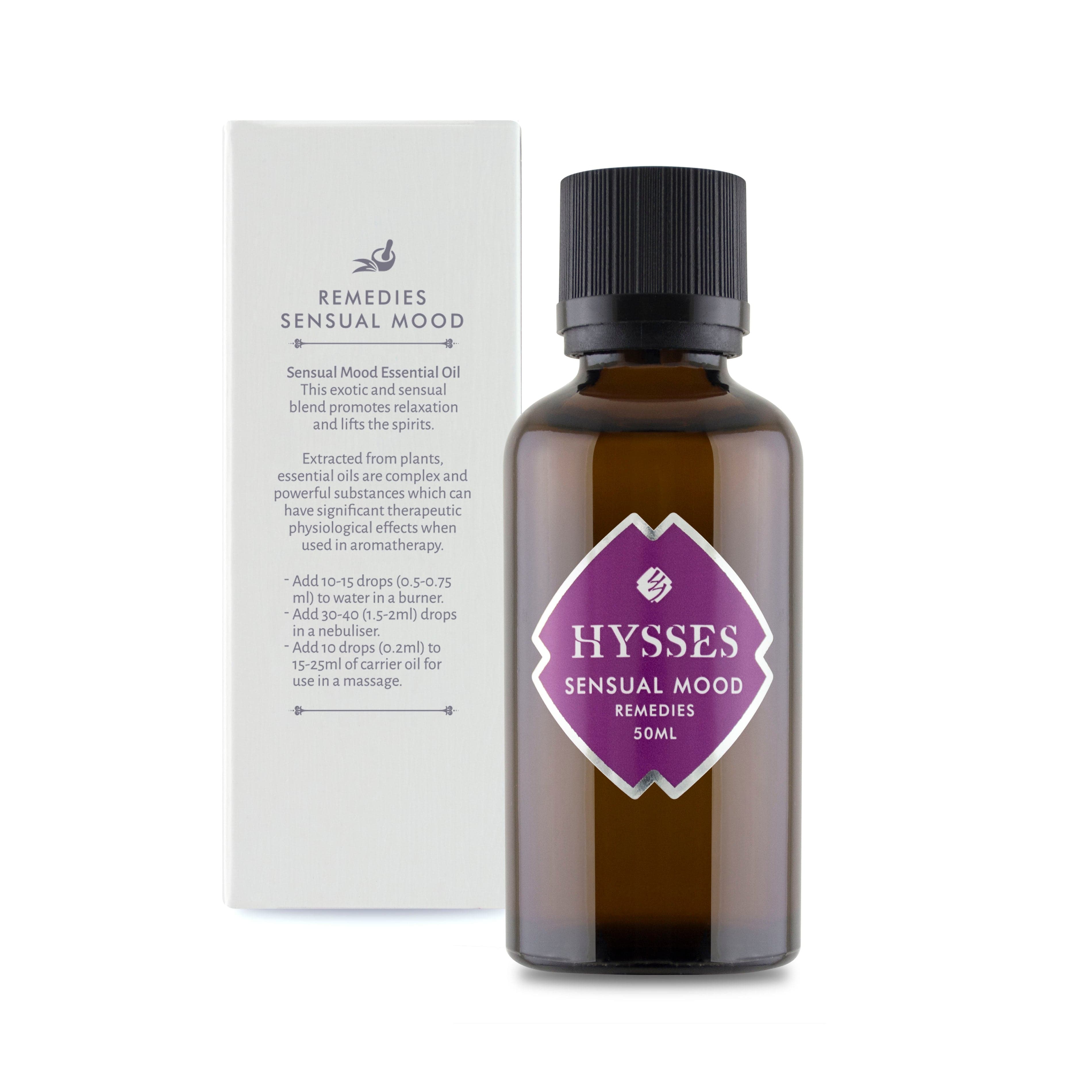 Hysses Essential Oil Remedies, Sensual Mood