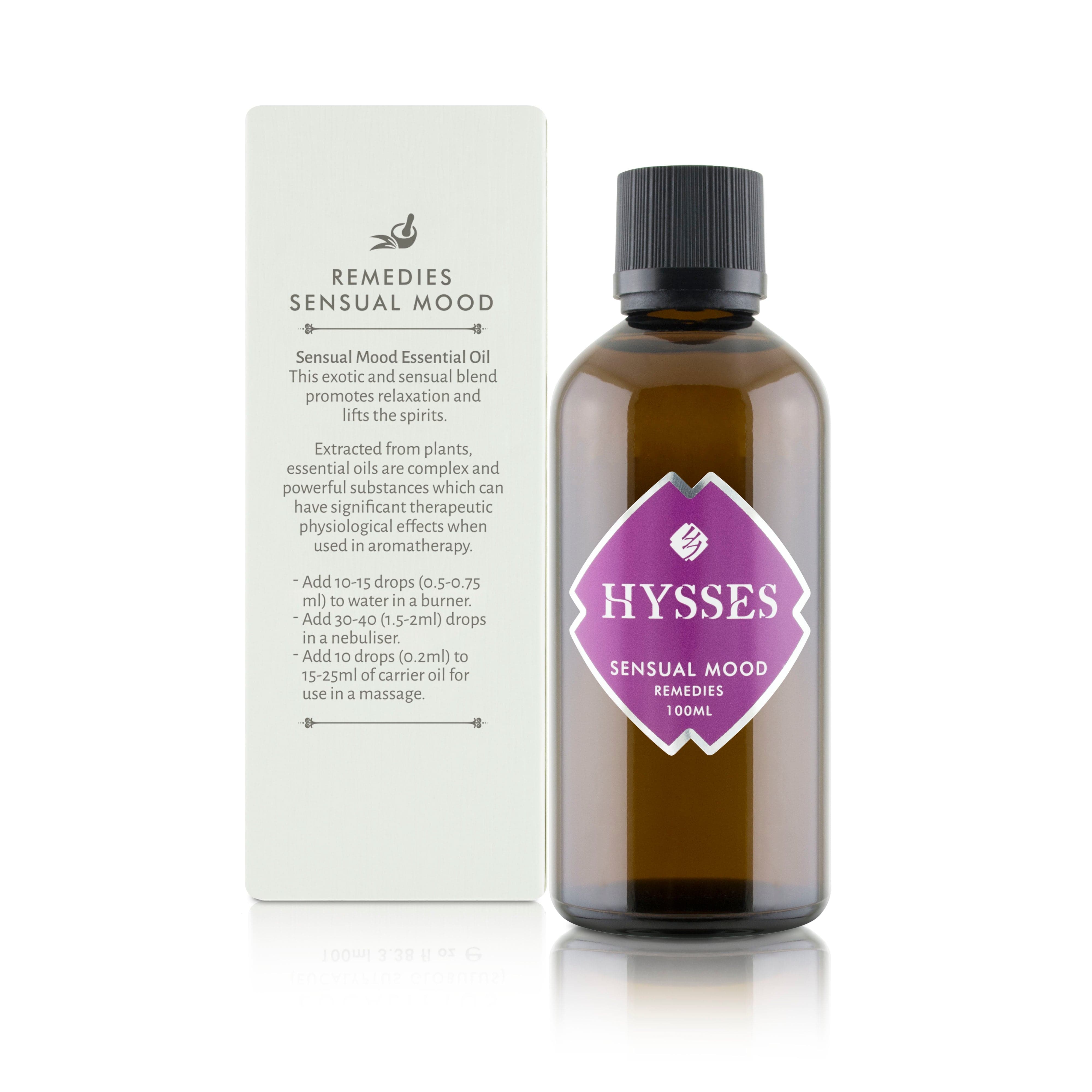 Hysses Essential Oil Remedies, Sensual Mood