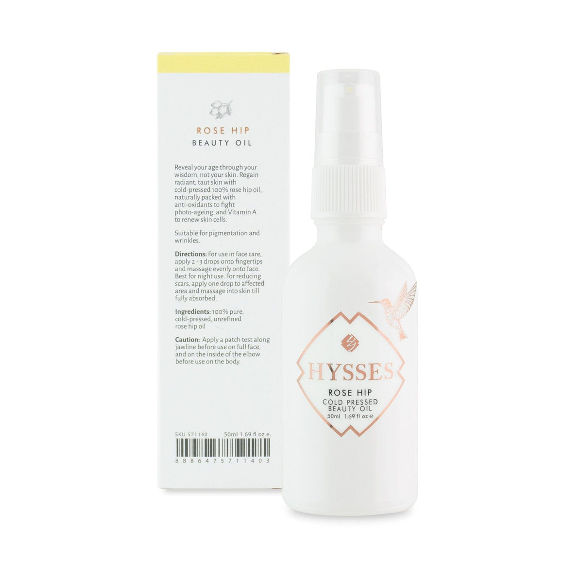 Cold Pressed Beauty Oil Rose Hip - Hysses Singapore