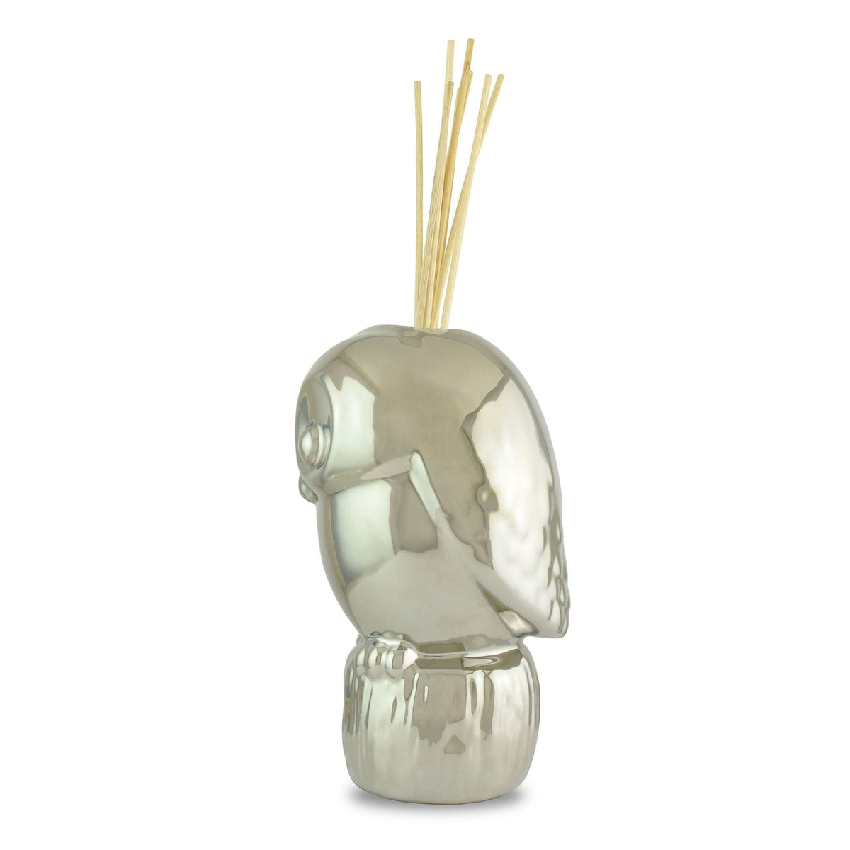 Hysses Home Scents Bubo Owl Ceramic Reed Diffuser Vase