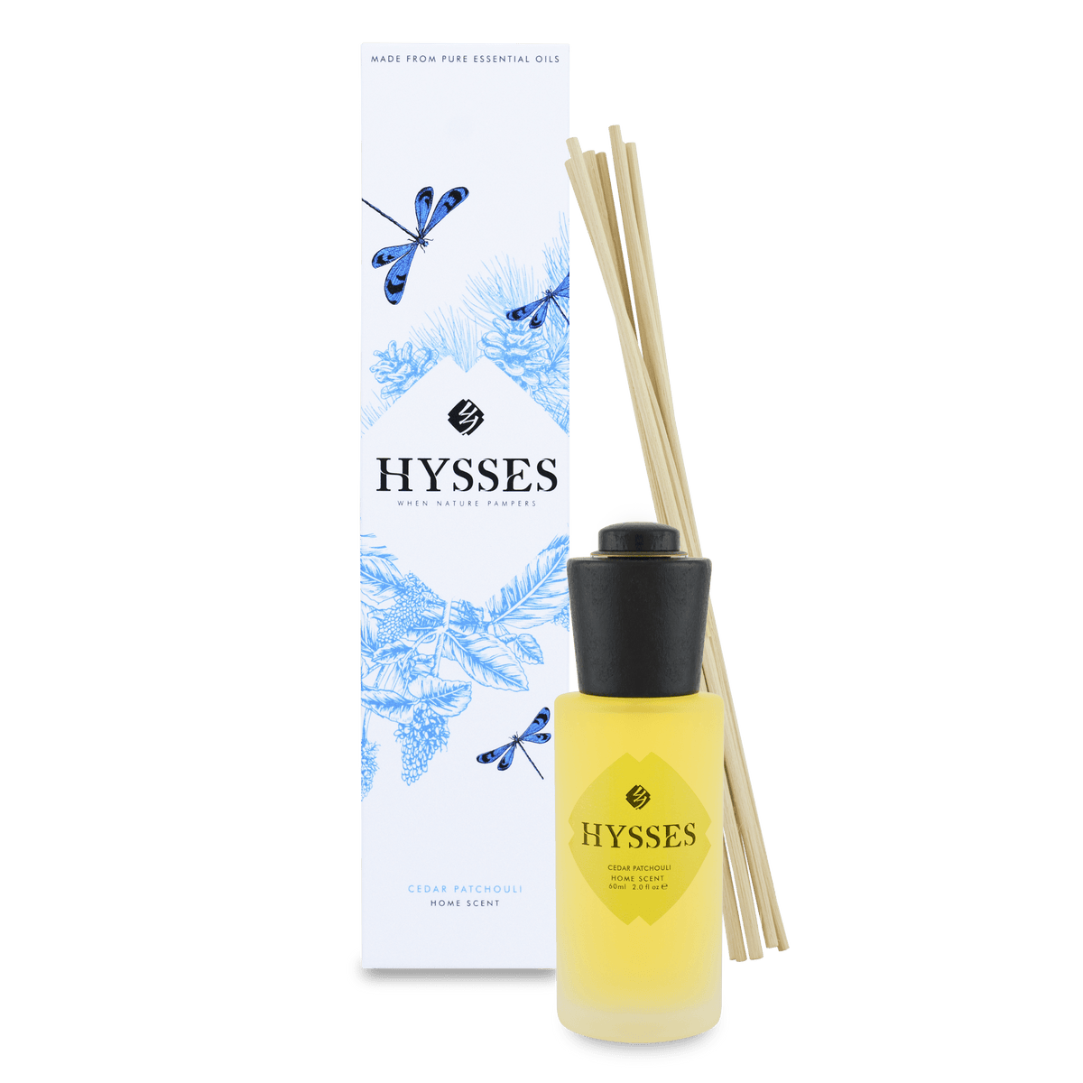 Home Scent Reed Diffuser Cedar Patchouli - Hysses Singapore