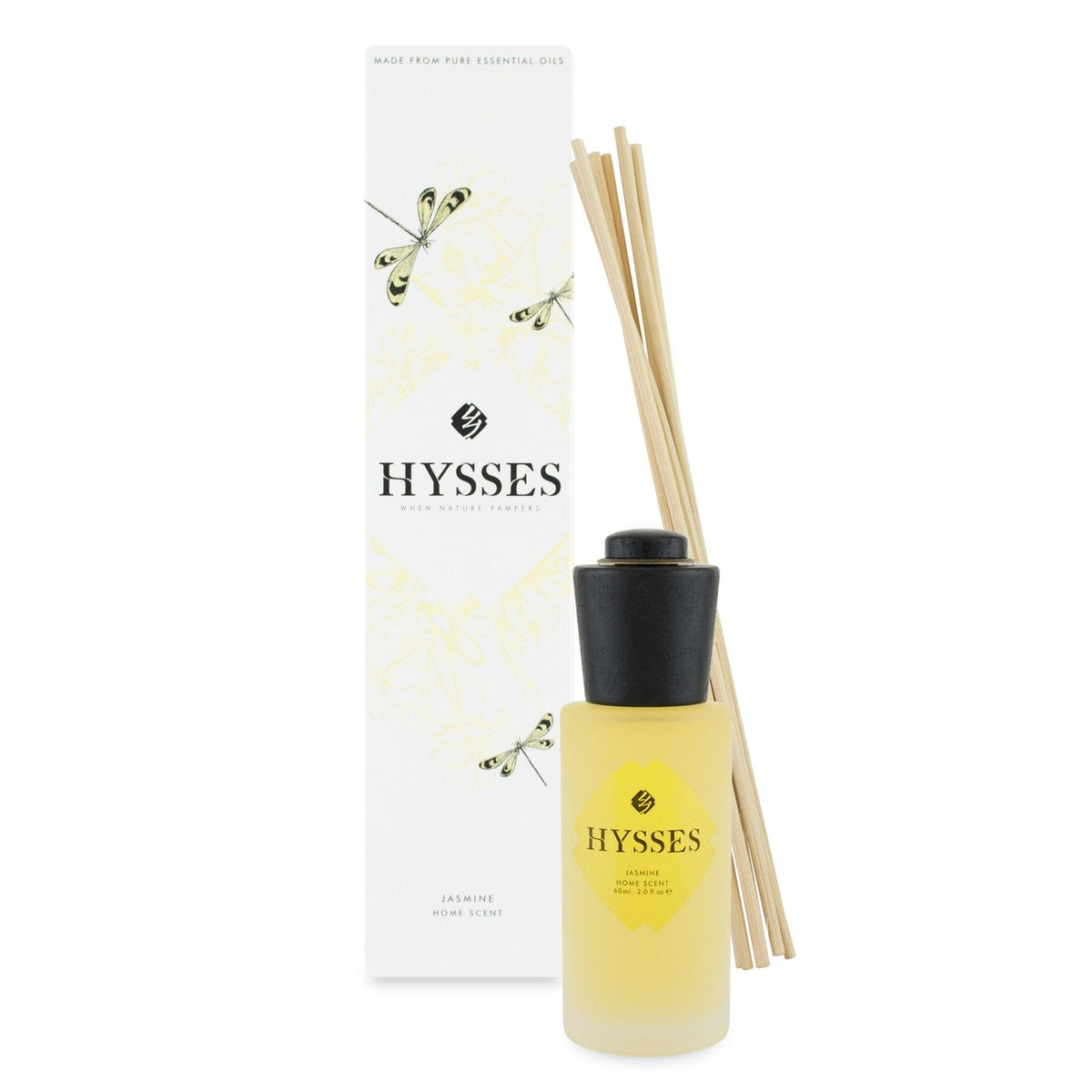 Hysses Home Scents 60ml Home Scent Reed Diffuser Jasmine, 60ML