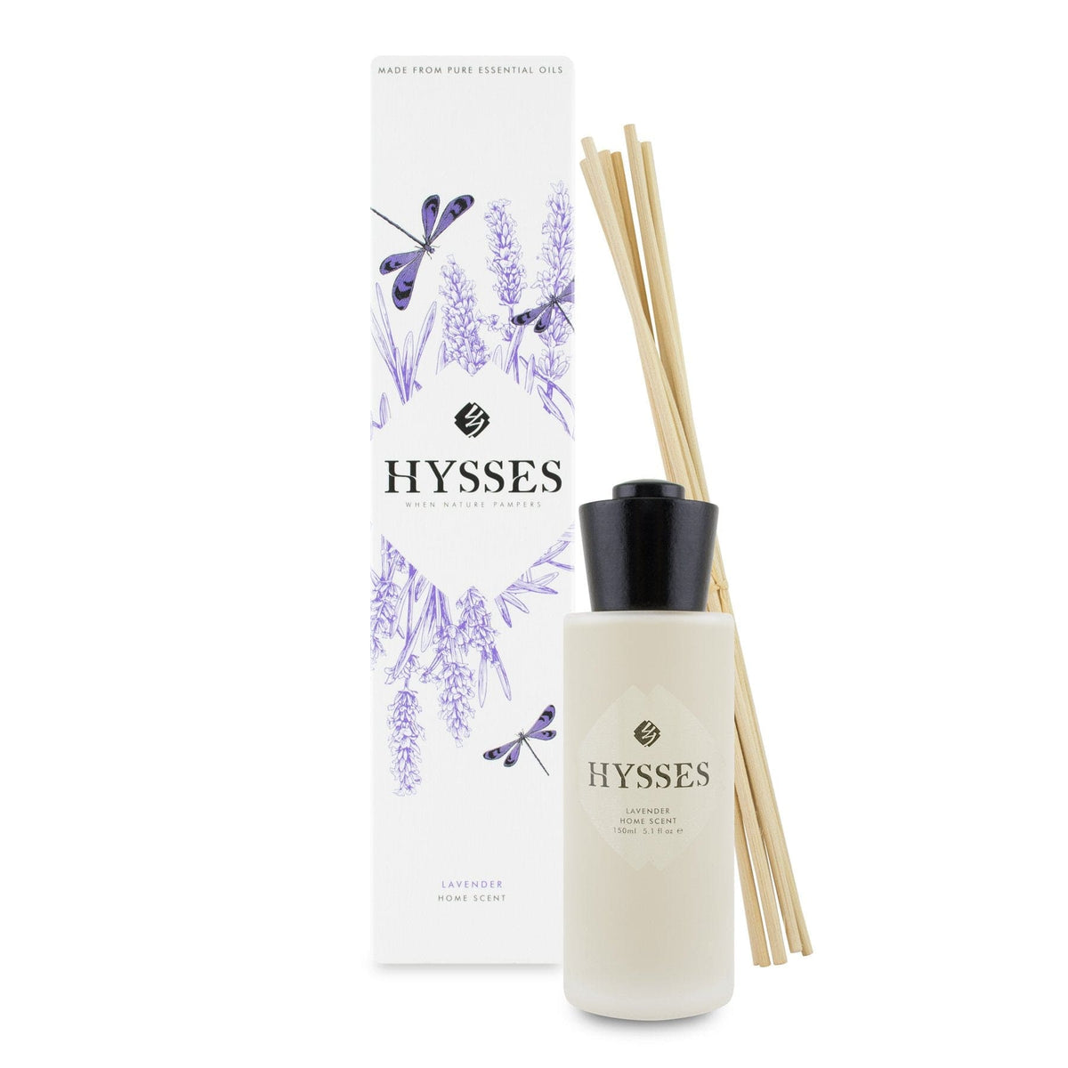 Hysses Home Scents 150ml Home Scent Reed Diffuser Lavender