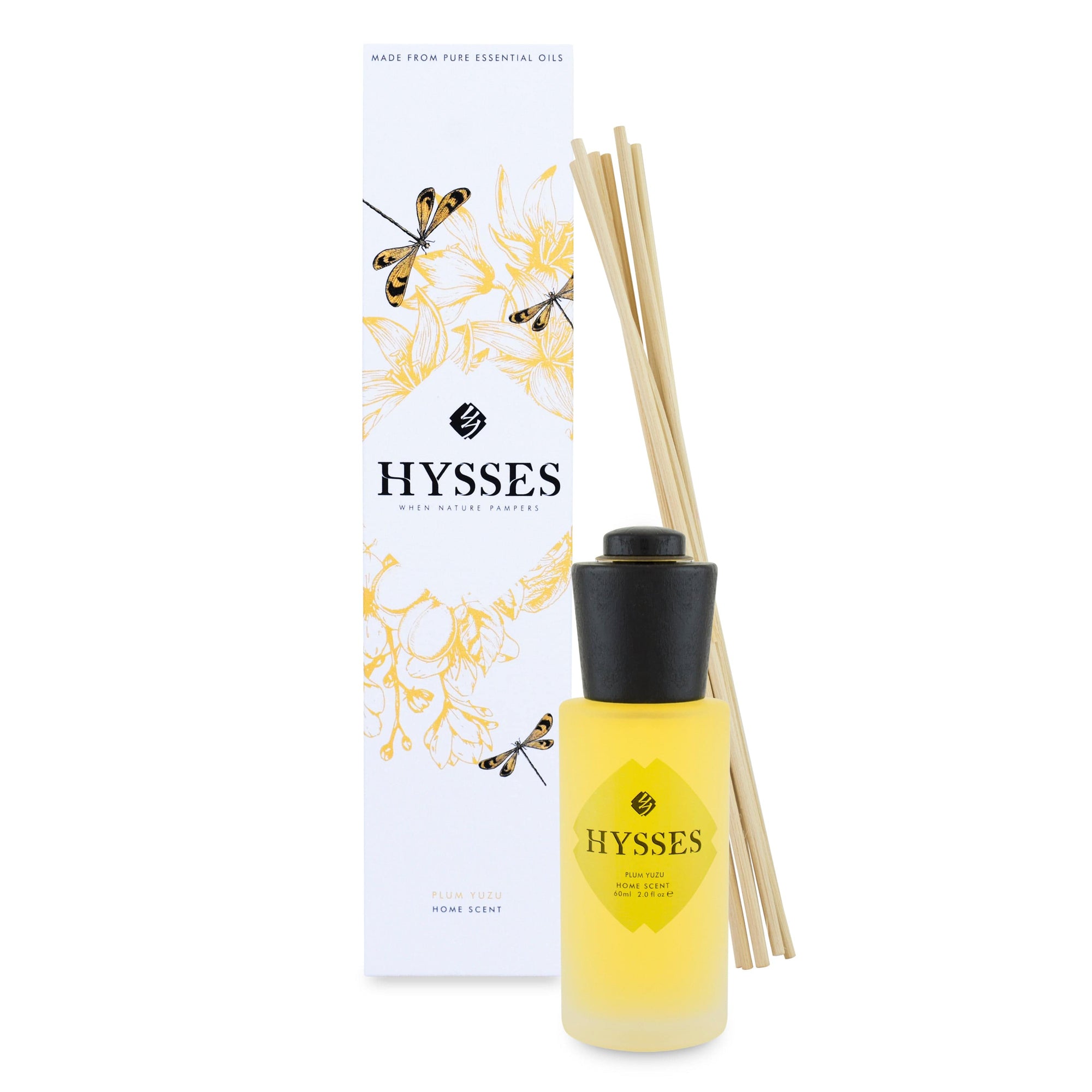 Home Scent Reed Diffuser Plum Yuzu - Hysses Singapore