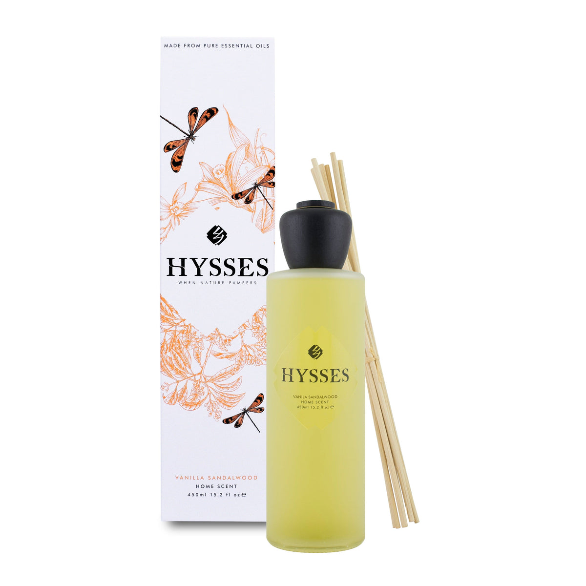 Hysses Home Scents Home Scent Reed Diffuser Vanilla Sandalwood