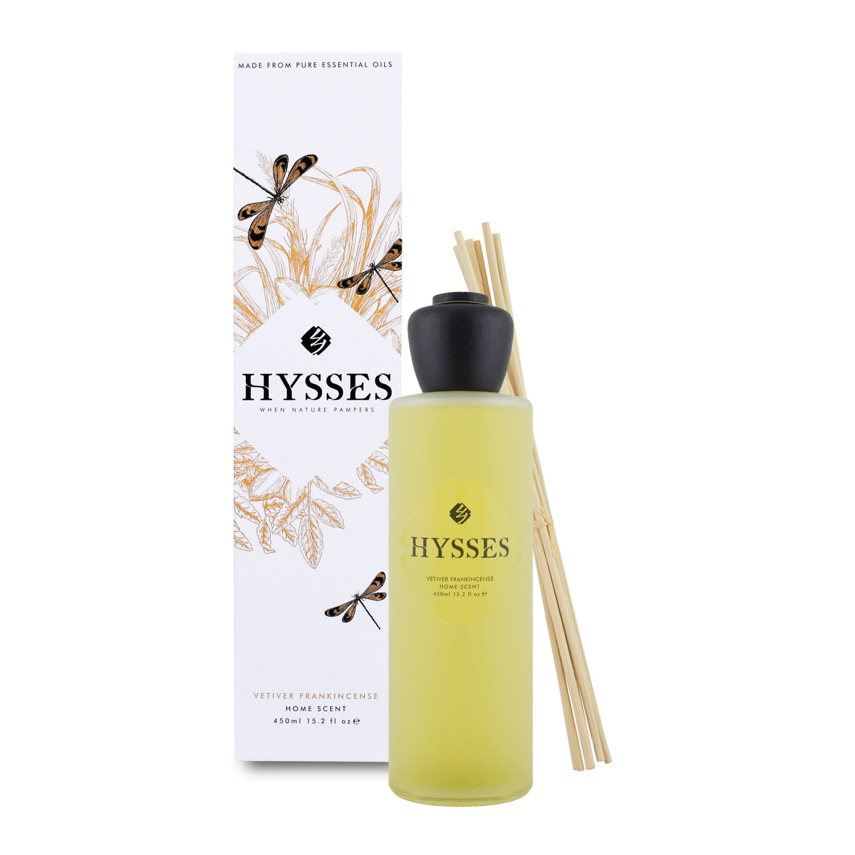 Home Scent Reed Diffuser Vetiver Frankincense - Hysses Singapore