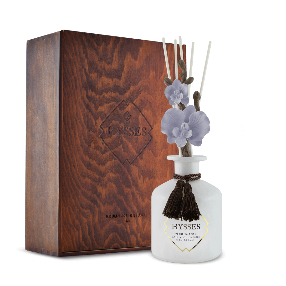 Hysses Home Scents Ginger Peppermint Moulin Joli Diffuser (White)
