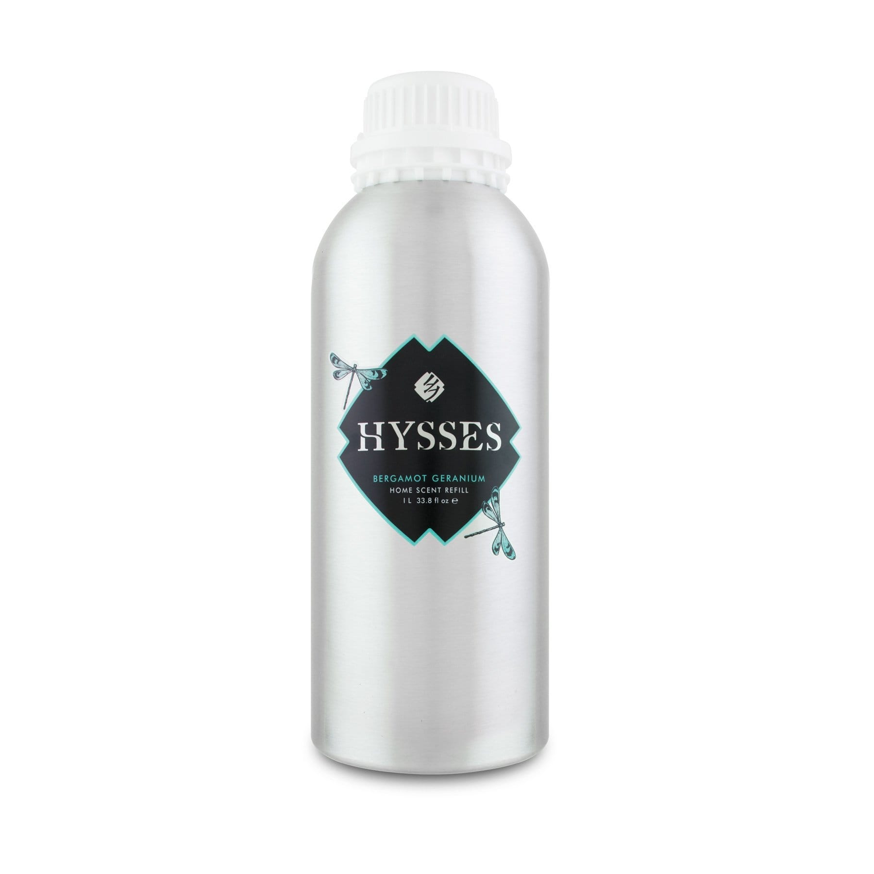 Hysses Home Scents 1000ml Refill Home Scent Bergamot Geranium