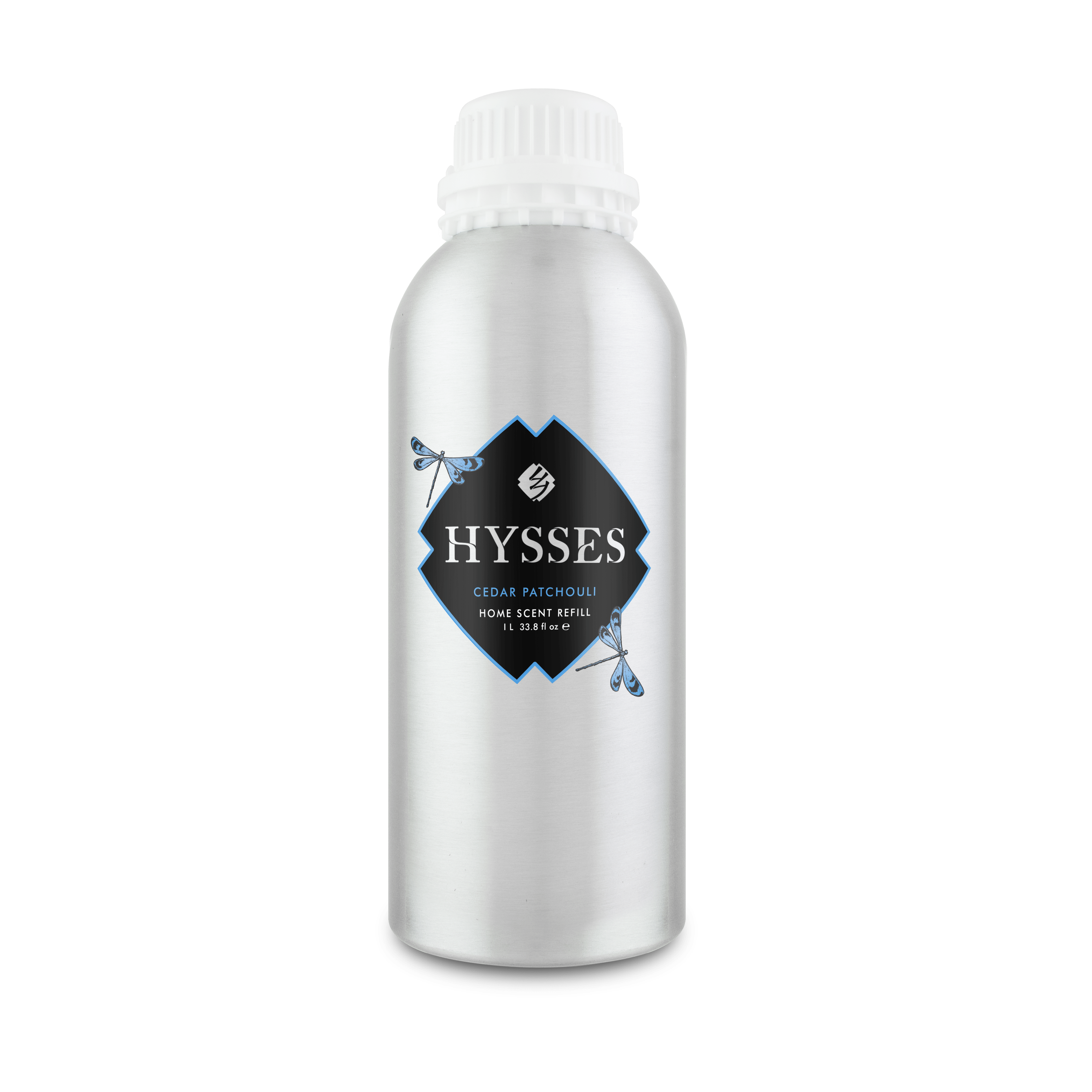 Hysses Home Scents 1000ml Refill Home Scent Cedar Patchouli