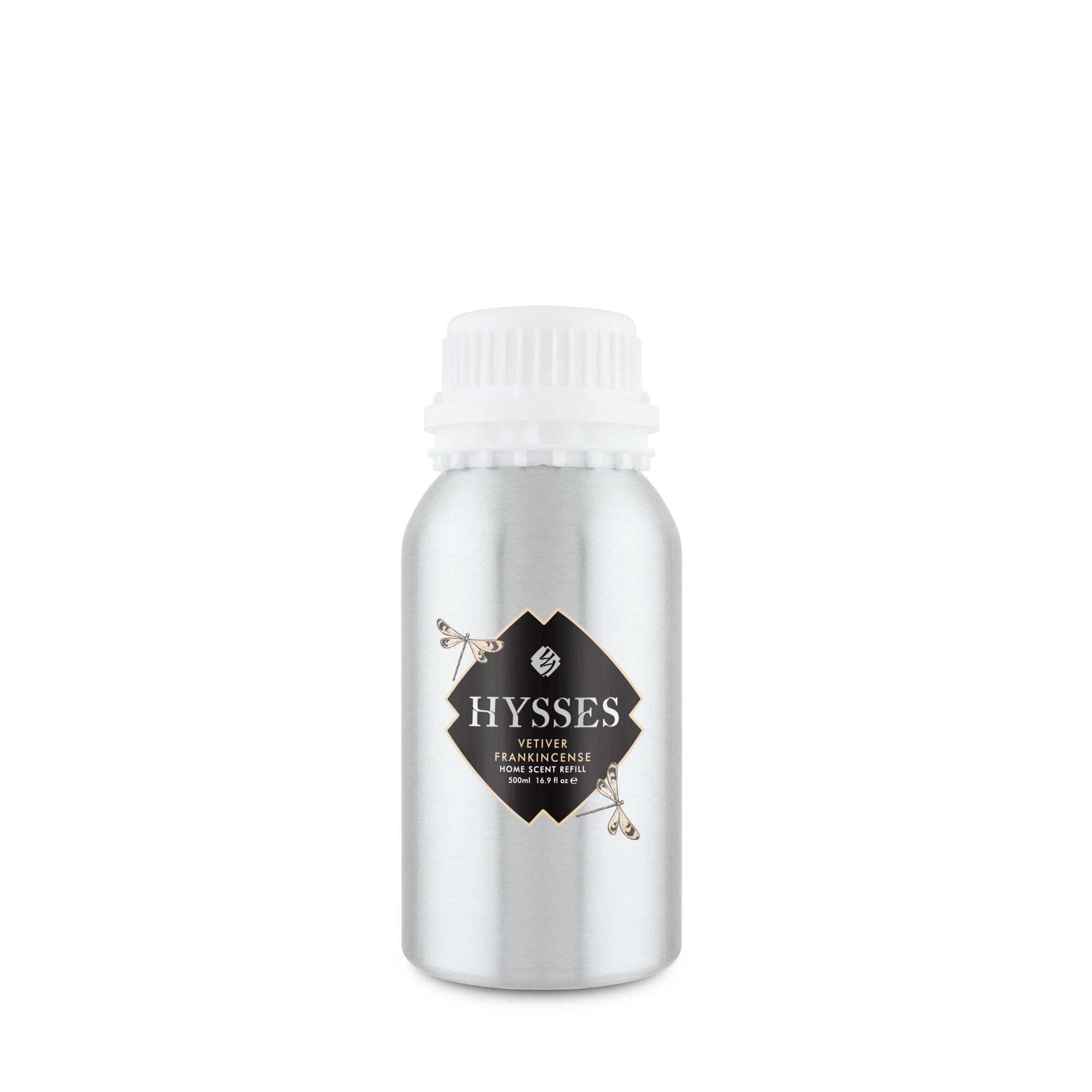 Hysses Home Scents 500ml Refill Home Scent Vetiver Frankincense