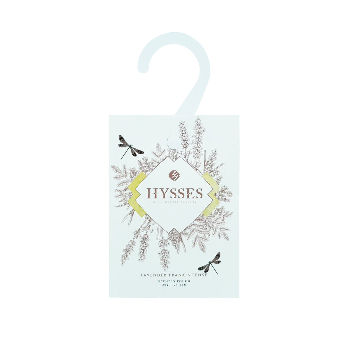 Hysses Home Scents Scented Pouch, Lavender Frankincense