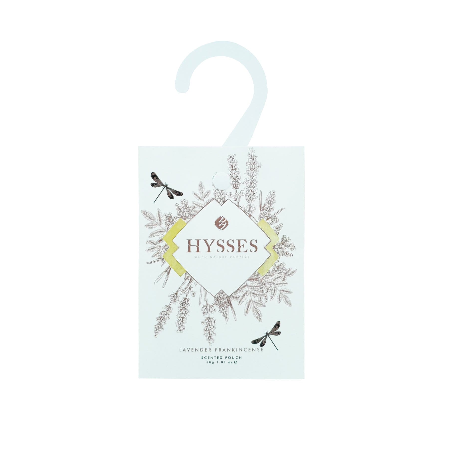 Hysses Home Scents Scented Pouch, Lavender Frankincense