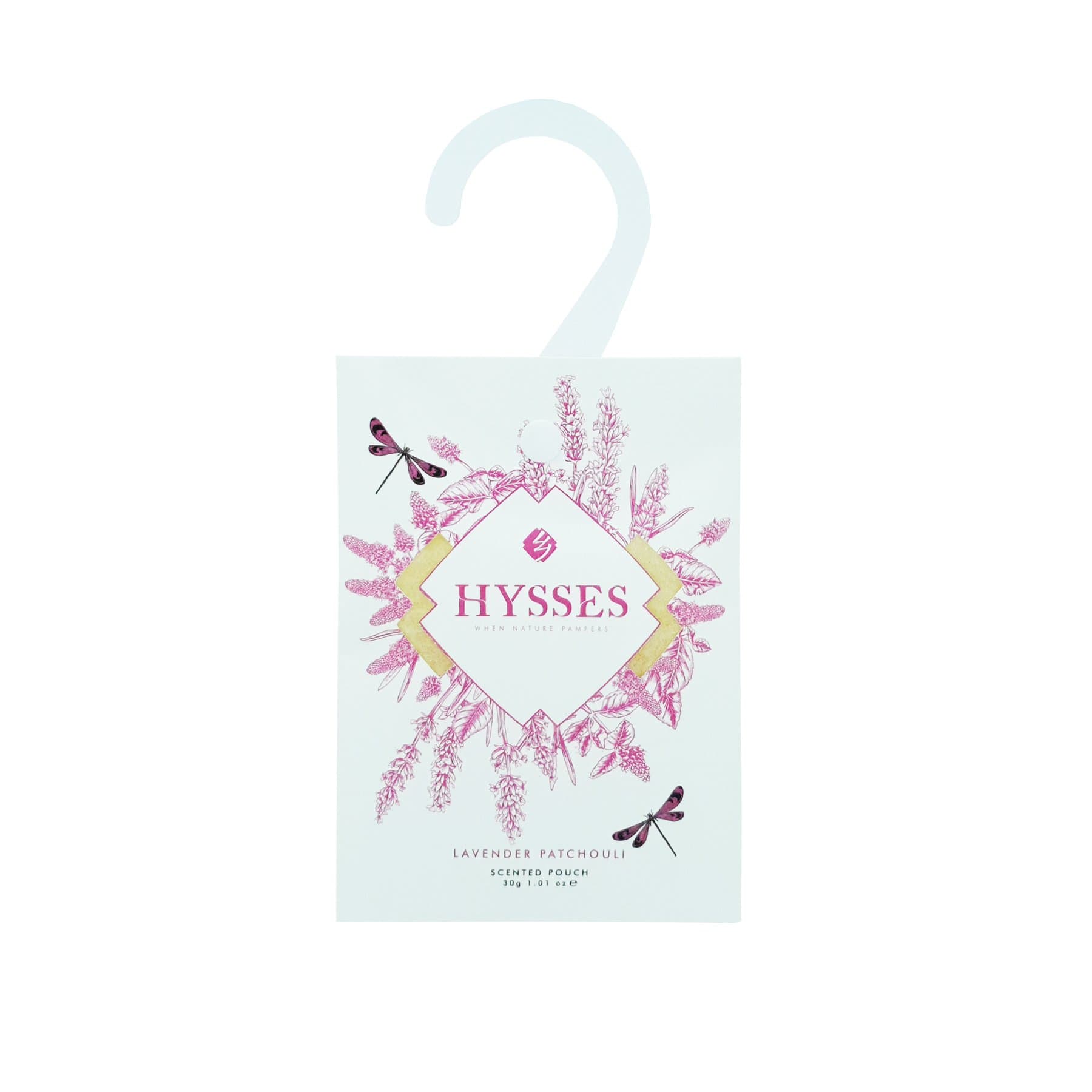 Hysses Home Scents Scented Pouch, Lavender Patchouli