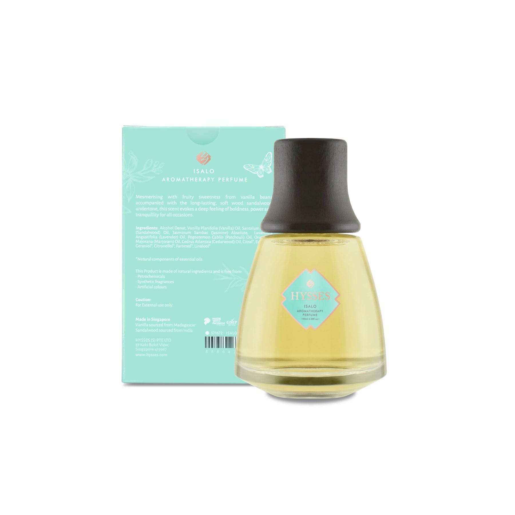 Aromatherapy Perfume Collection Hysses Singapore